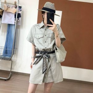 Women's Utility Shirt Dress