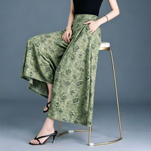Printed Midi Skirt